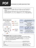 SQUIRE 2.0 Quality Improvement Template | PDF | Abstract (Summary ...