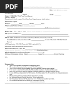 Kirayedar Form | PDF