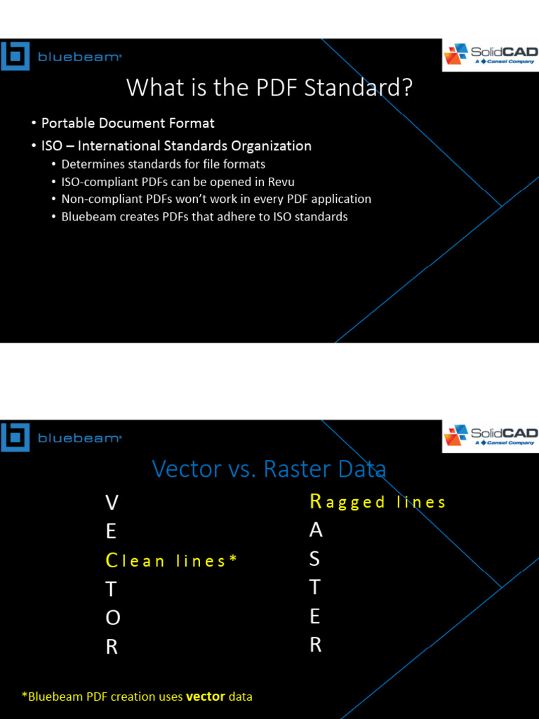 SolidCAD - Bluebeam Training-Fundamentals | PDF