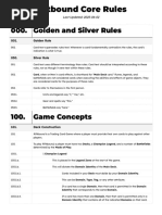 Dragon Ball Super Rulemanual | PDF | Plural | Grammatical Number