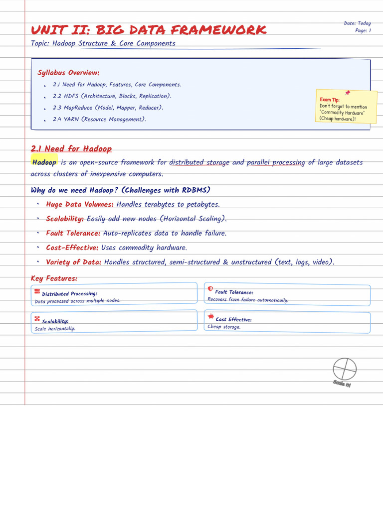 Big Data Notes | PDF