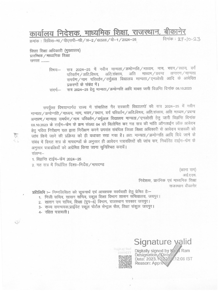 manyta disha nirdesh 2024-25 | PDF