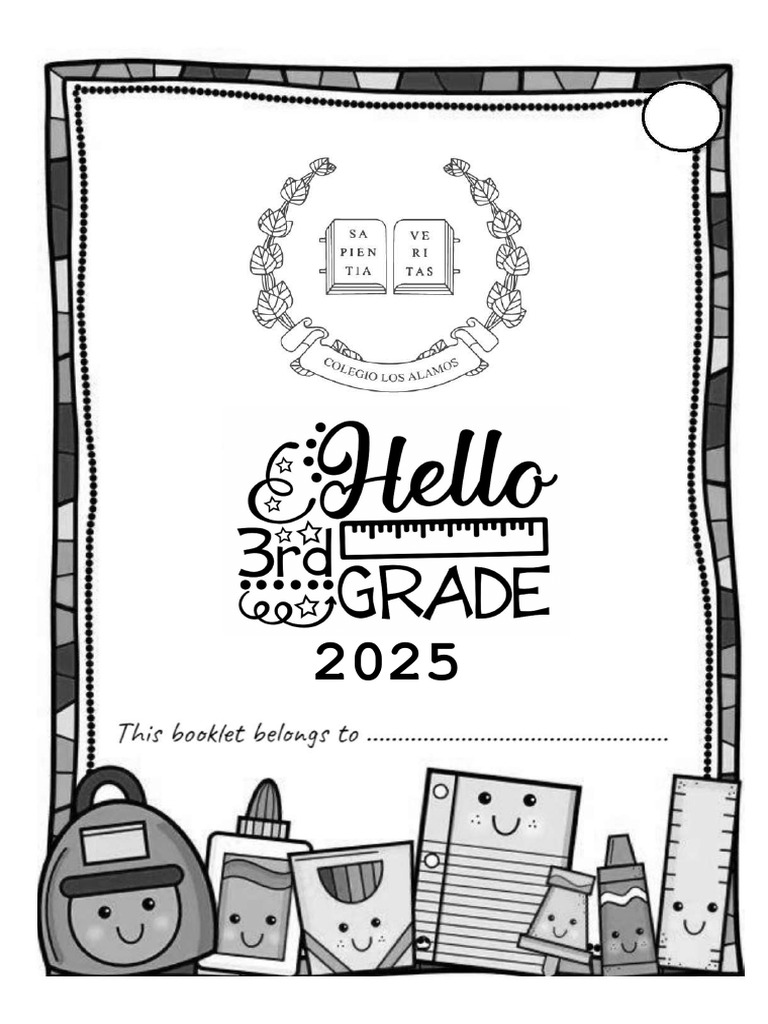Booklet 2025 3rd Form | PDF