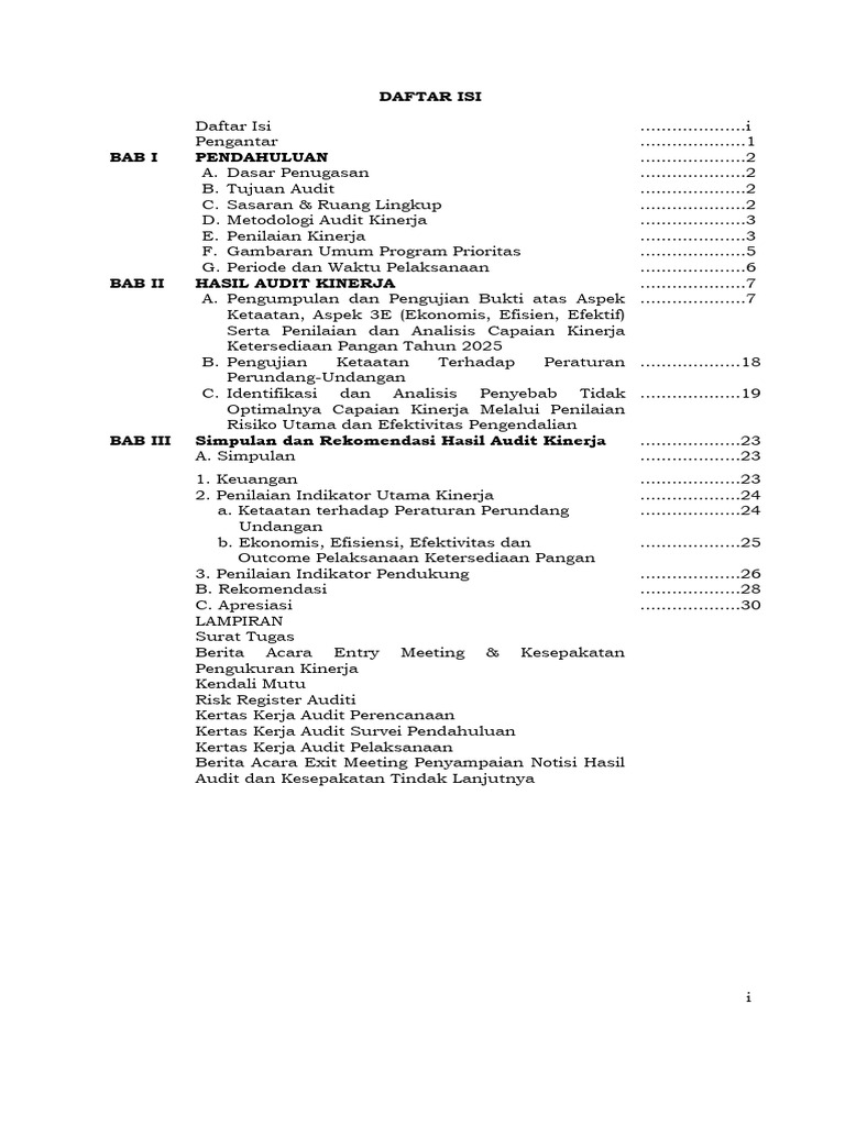 Daftar Isi. | PDF