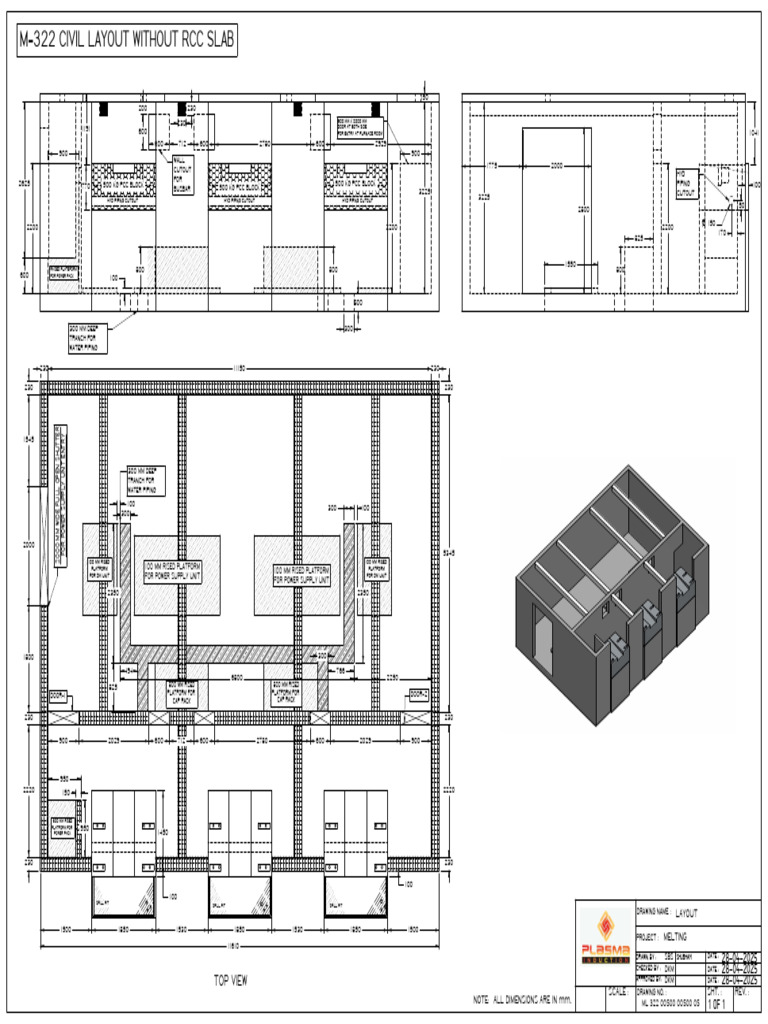 Civil Layout Without RCC Slab | PDF