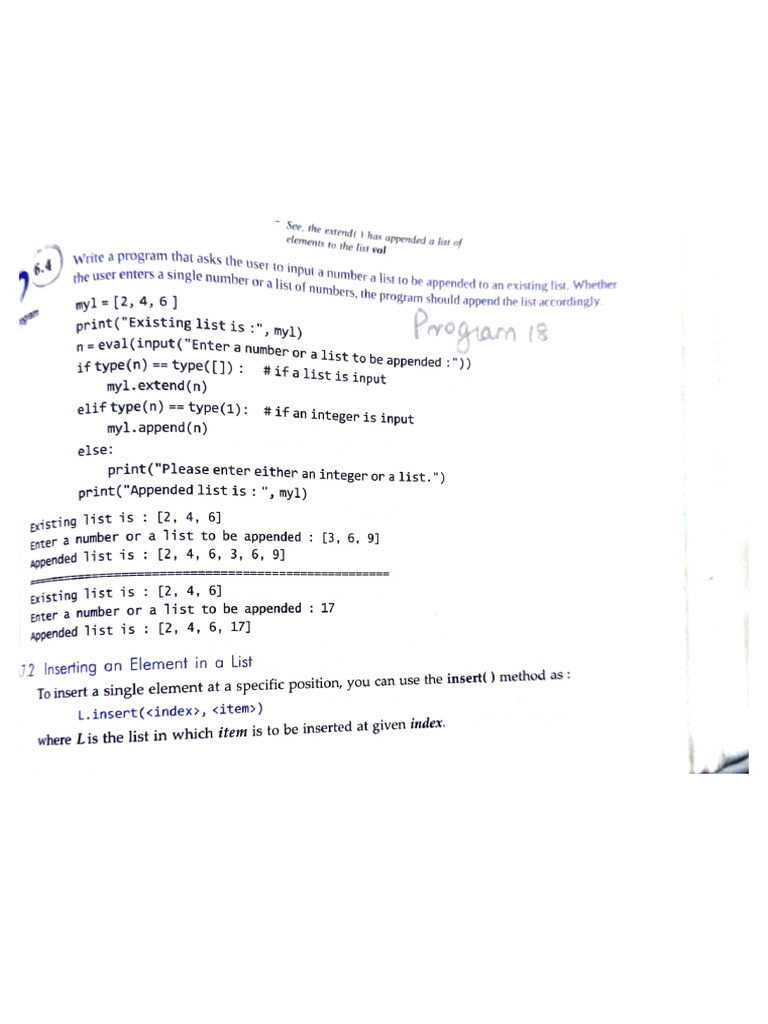 Class 11 Informatics Practices | PDF