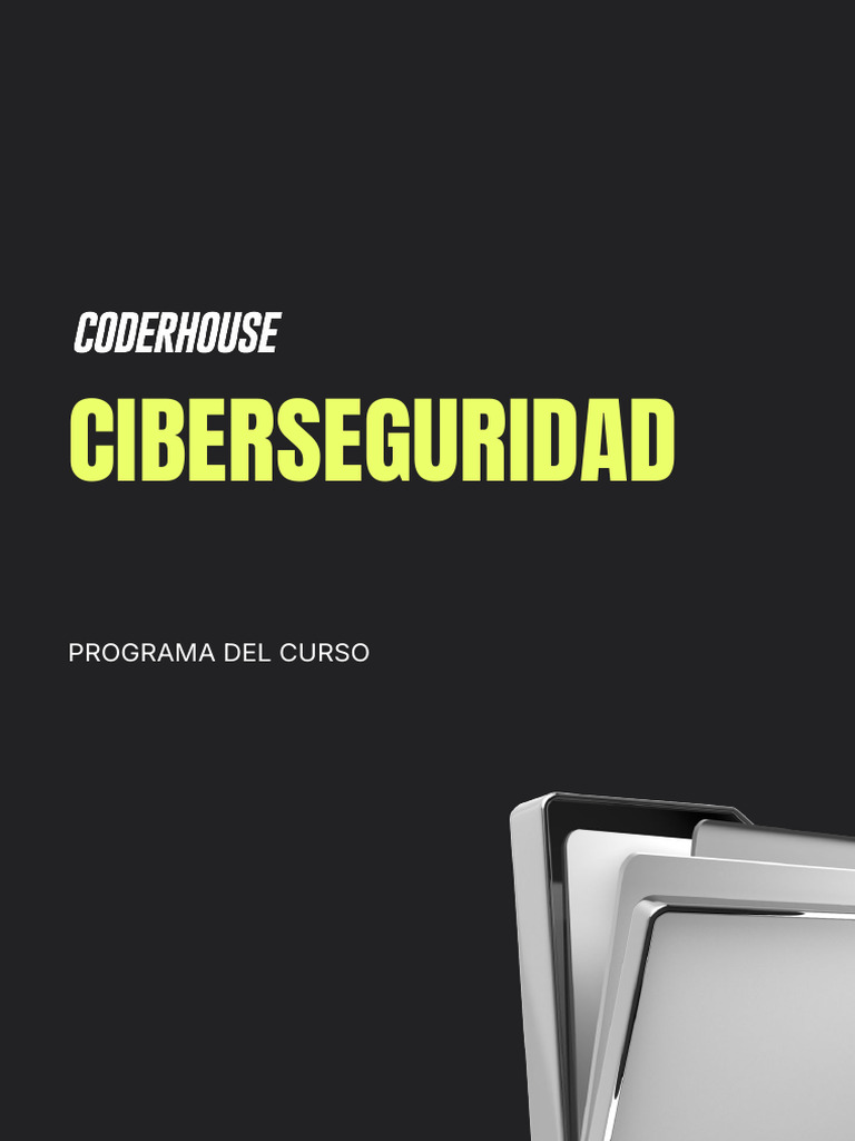 Ciberseguridad Programa de Estudio | PDF | La seguridad informática ...