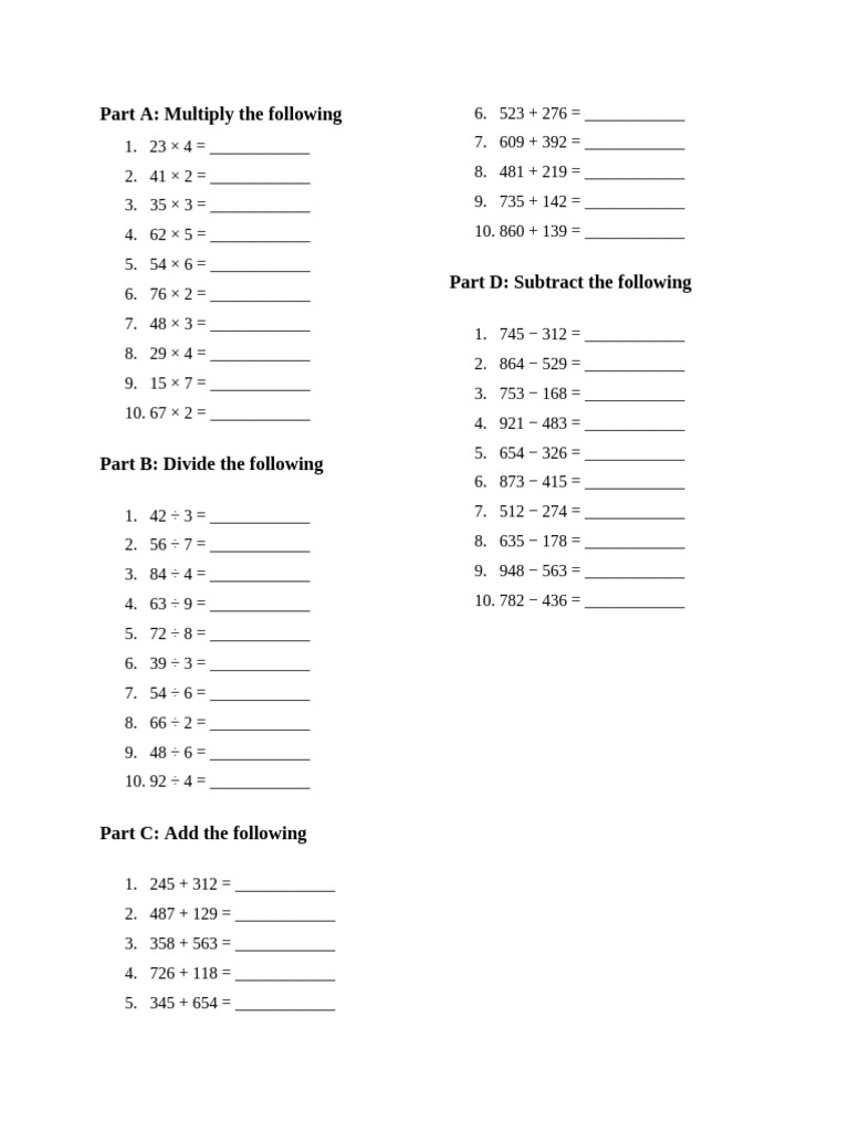 Grade 3 Practice | PDF