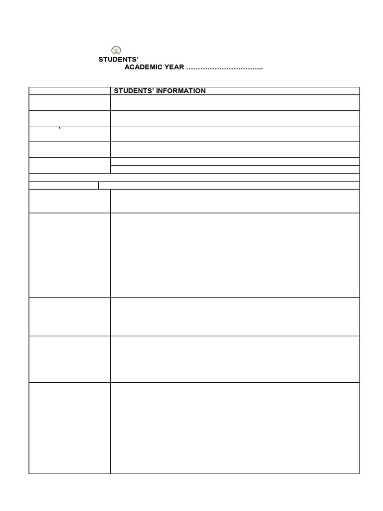 Student's Final Field Attachment Report Form - 250602 - 122858 | PDF ...