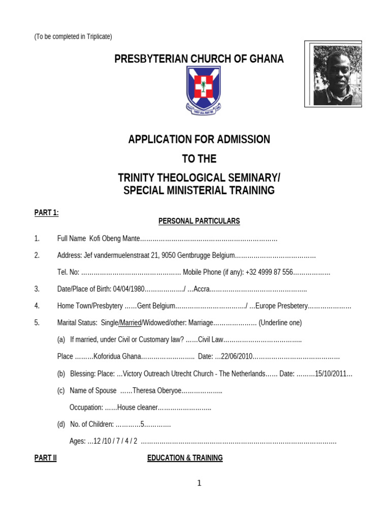 SMT Application Form | PDF