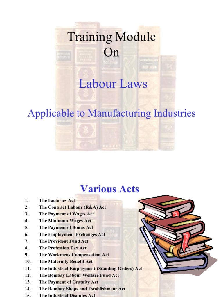 Labour Laws | PDF | Employment | Labour Law