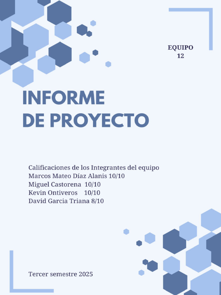 Proyecto Eq12.2 | PDF | HTML | Script Java