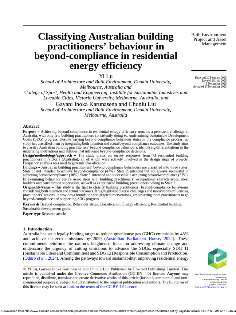 Classifying Australian Building | PDF | Regulatory Compliance | Self ...