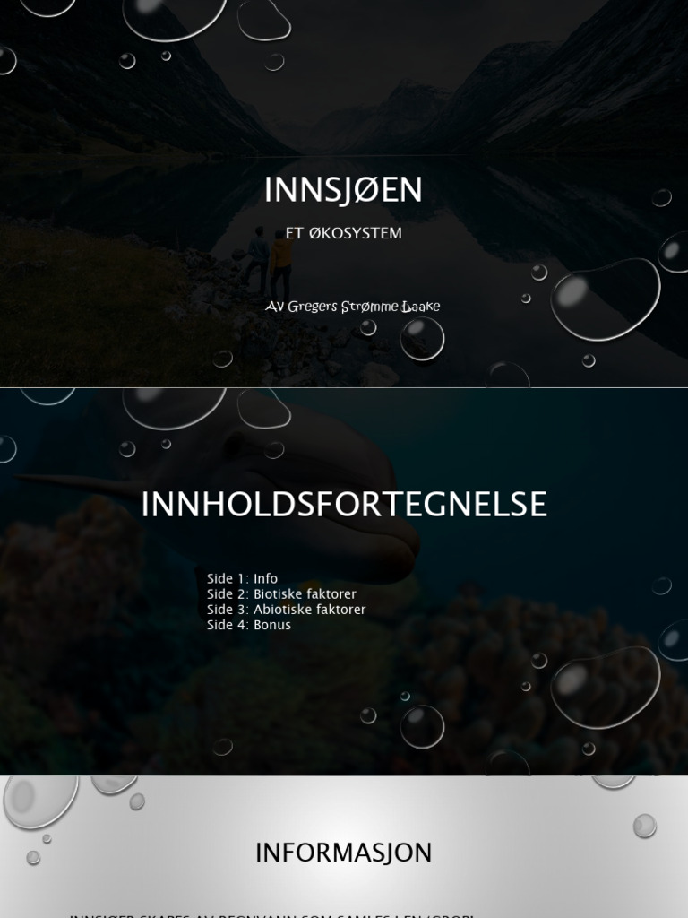 Innsjøen | PDF