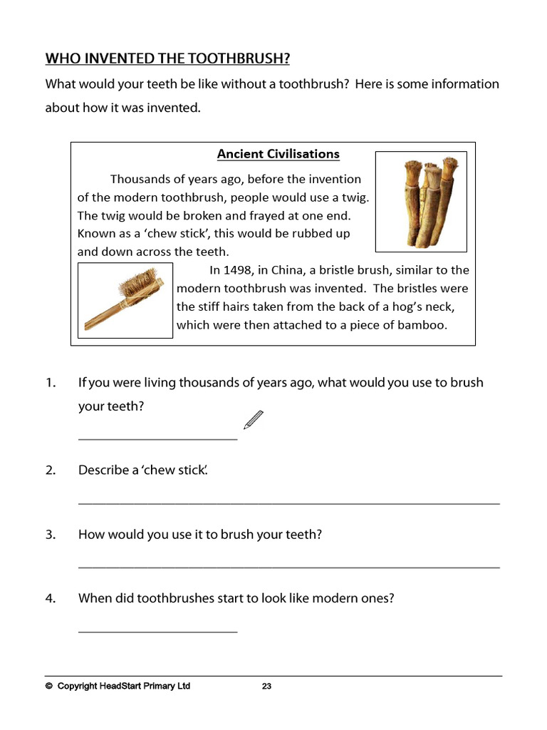 Y3 Reading Comprehension1 | PDF