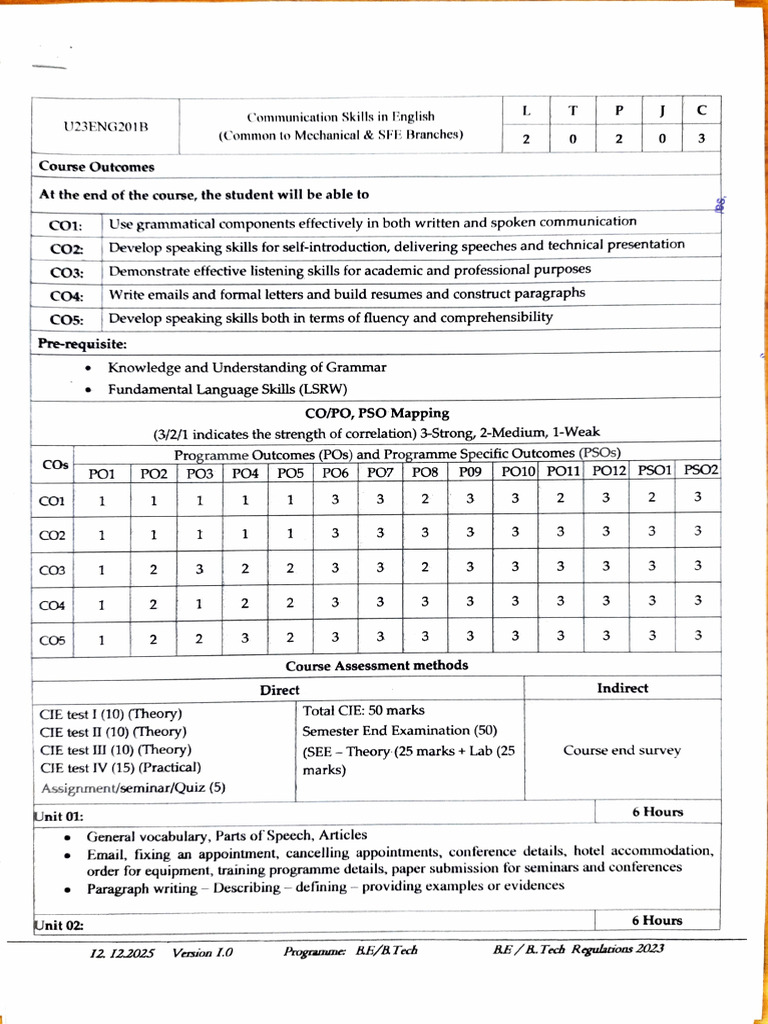 Communication Skills in English (Scan Copy) | PDF | Linguistics | Human ...