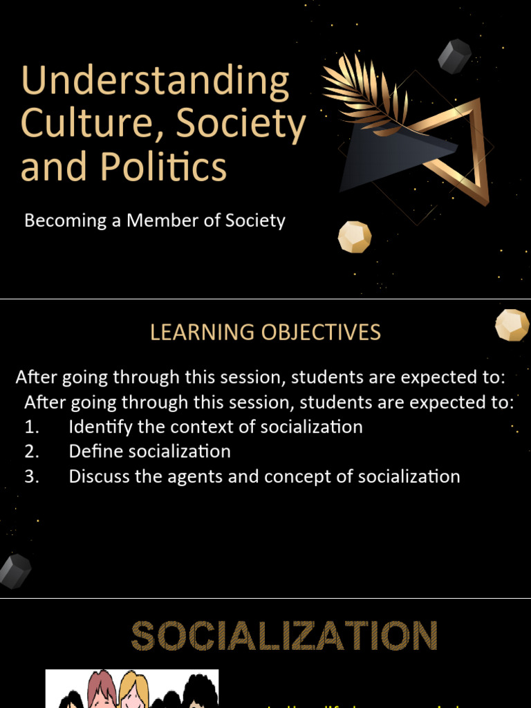 week-5 | PDF | Socialization | Behavioural Sciences