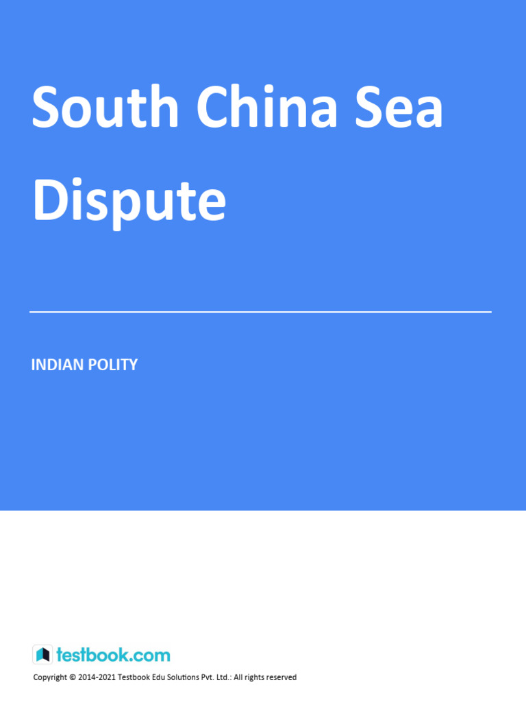 South China Sea Dispute and Security Challenges in The Indian Ocean ...
