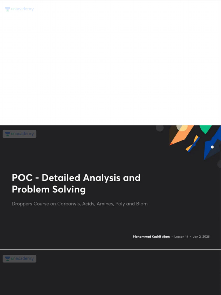 POC Detailed Analysis and Problem Solving With Anno | PDF
