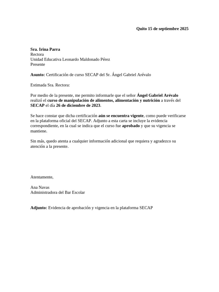Curso de Secap Gabriel | PDF