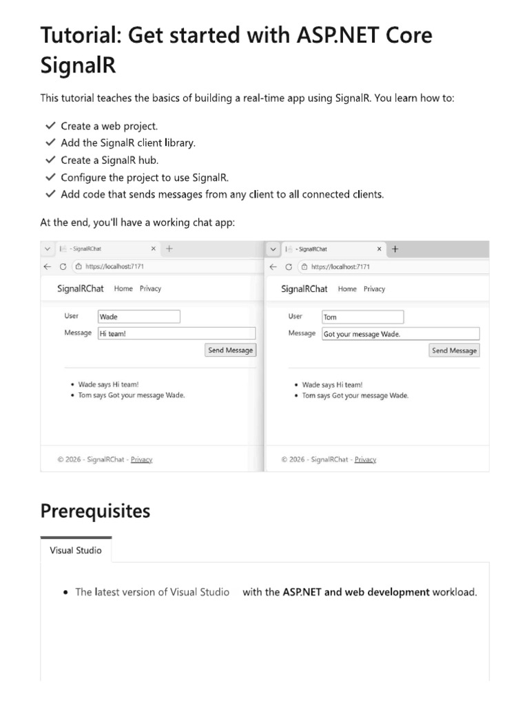 Create Your First Real-Time Web App | PDF