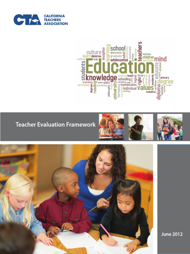 Teacher Evaluation Framework 4-23-15 Final For Website File | PDF ...