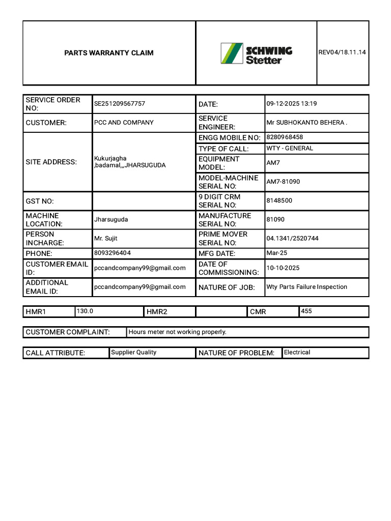 Part Report PCC and Company | PDF | Electrical Components | Electronics