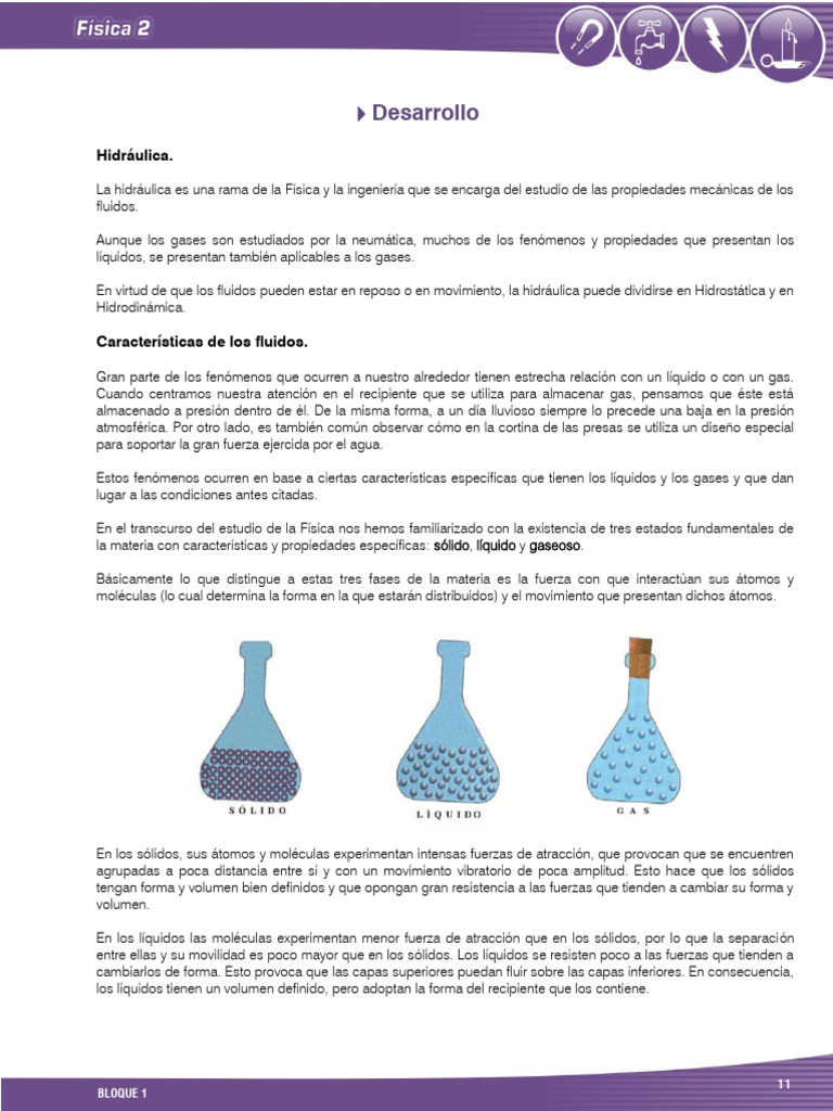 TEMA1. APUNTES DE PROPIEDADES DE LOS FLUIDOS E HIDROSTATICA | PDF ...