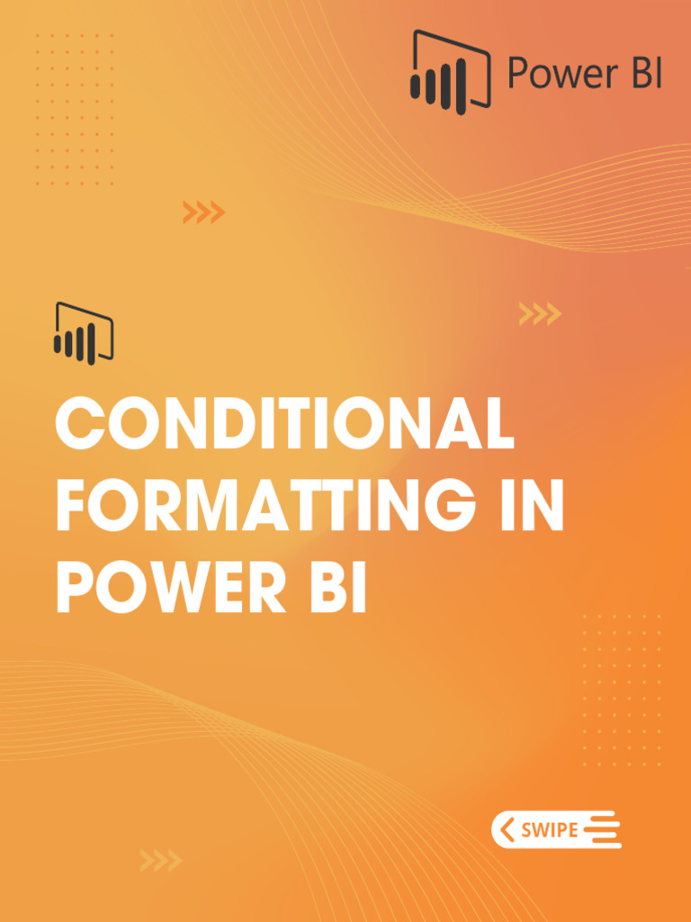 Conditional Formatting in Power BI | PDF