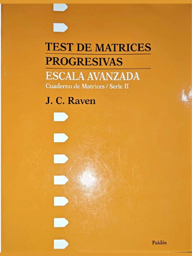 Raven Escala Avanzada | PDF
