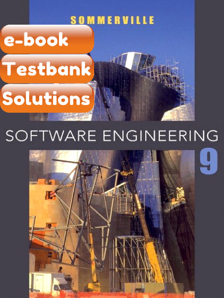 Testbank Software Engineering 9E 9th Edition Ian Sommerville Download ...
