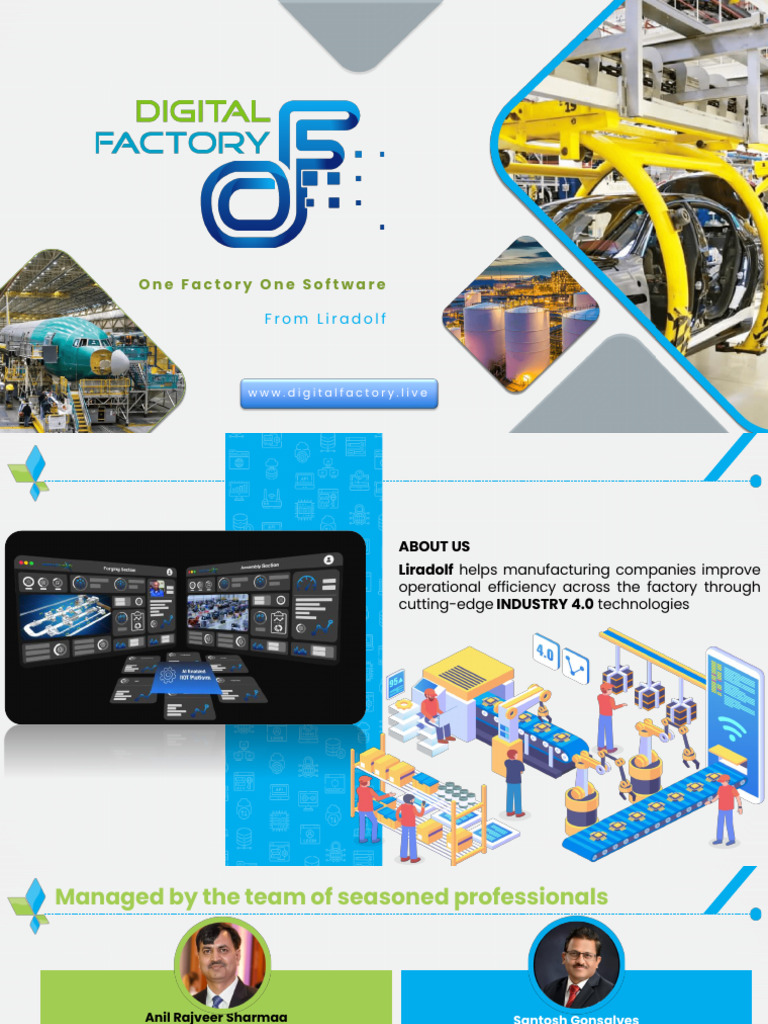 Digital Factory From Liradolf Infotech | PDF | Programmable Logic ...