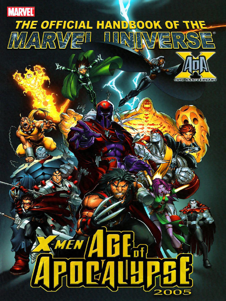 The Official Handbook of The Marvel Universe | PDF