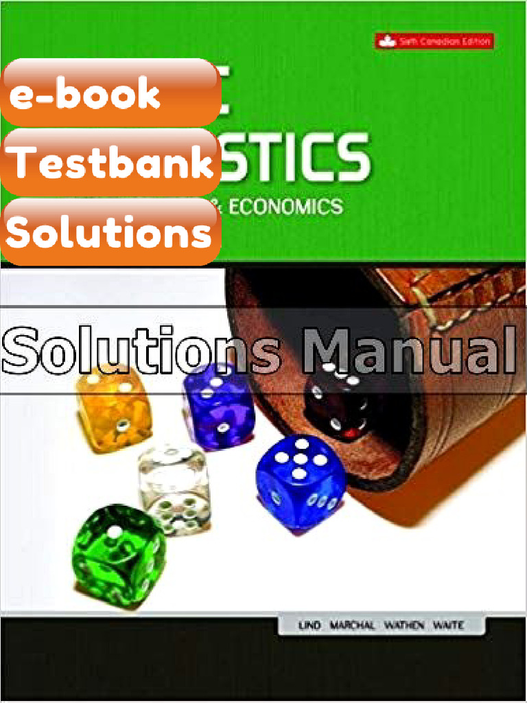 Testbank Basic Statistics for Business and Economics Canadian 6th ...