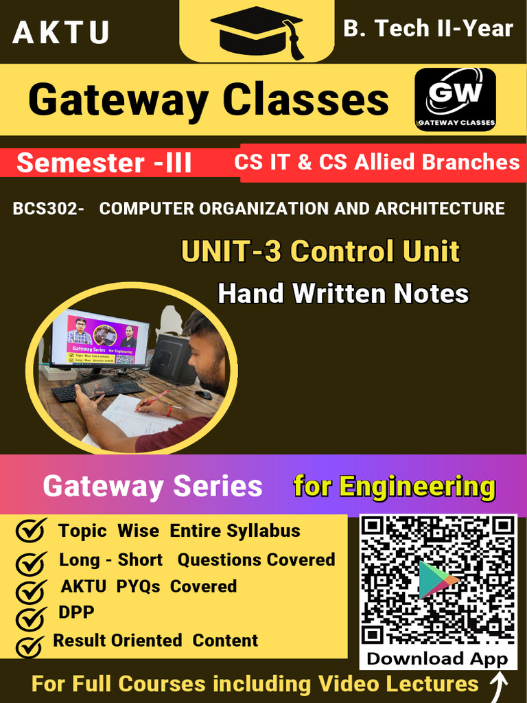 COA U 3 Hand Written Notes | PDF
