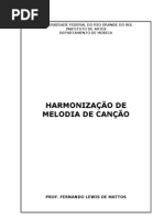 Harmonização de melodias e Padrões Rítmicos