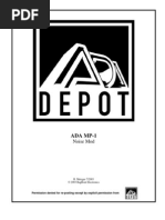 Download ADA MP-1 Noise-Mod Doc by Andrei Popa SN99237537 doc pdf