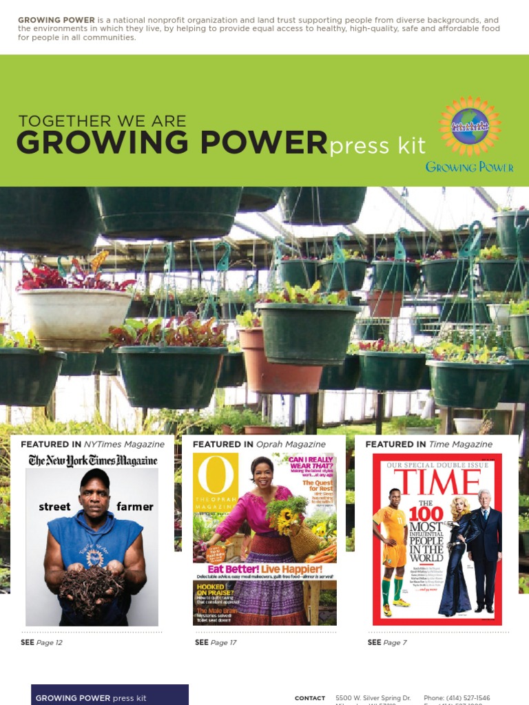 Together We Are Growing Power - Will Allen | PDF | Urban Agriculture ...