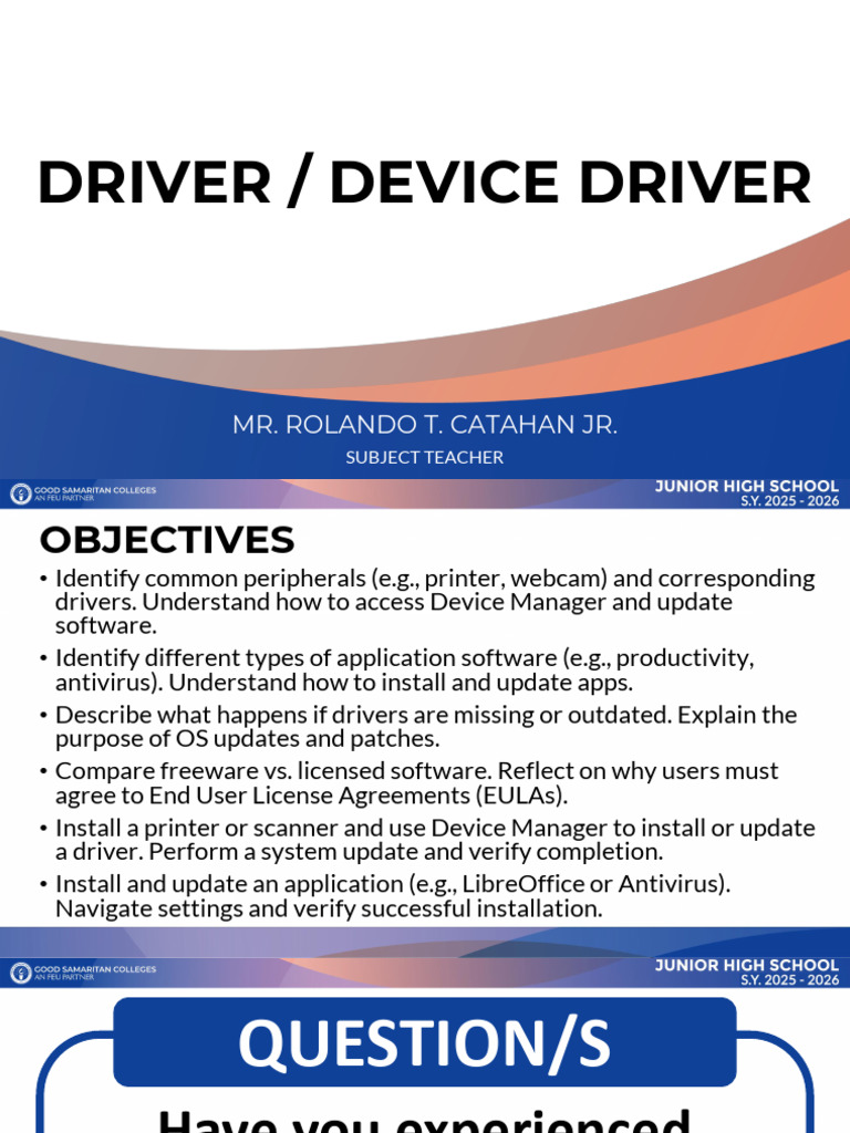 Drivers and Device Driver | PDF | Application Software | Proprietary ...