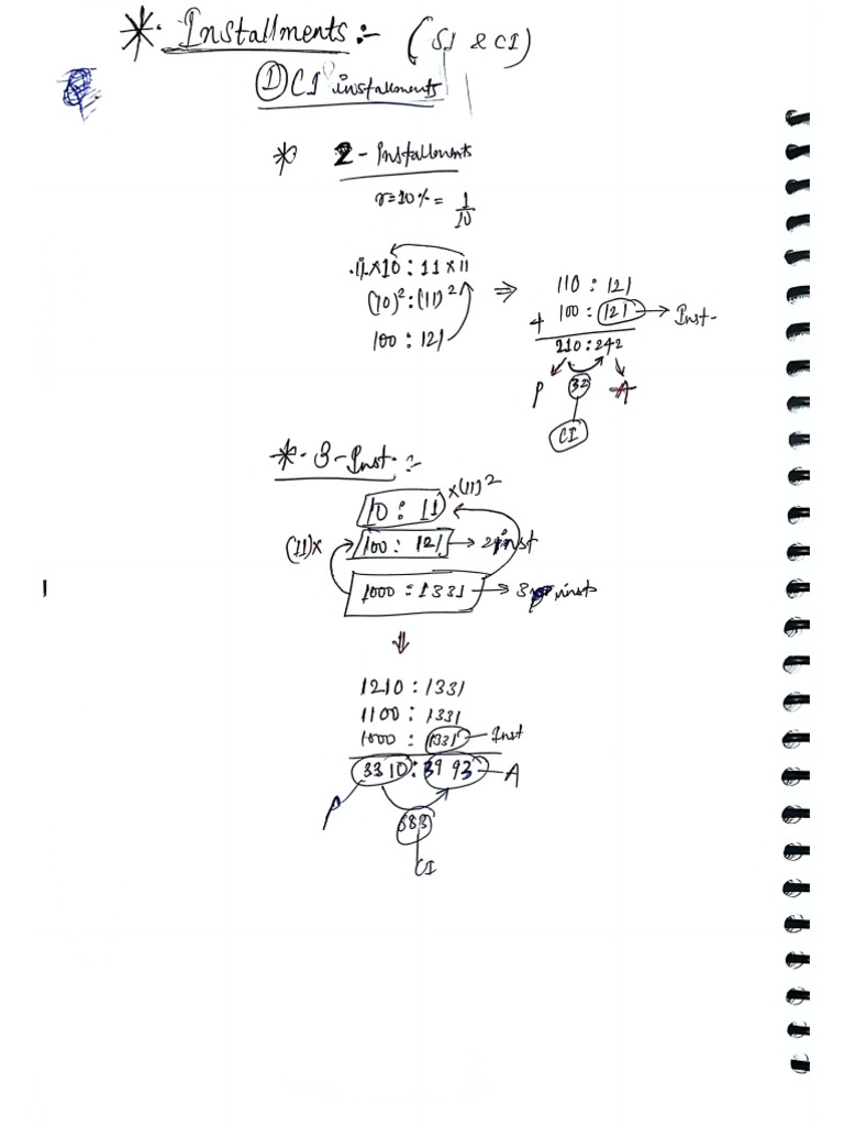 Installment Notes | PDF