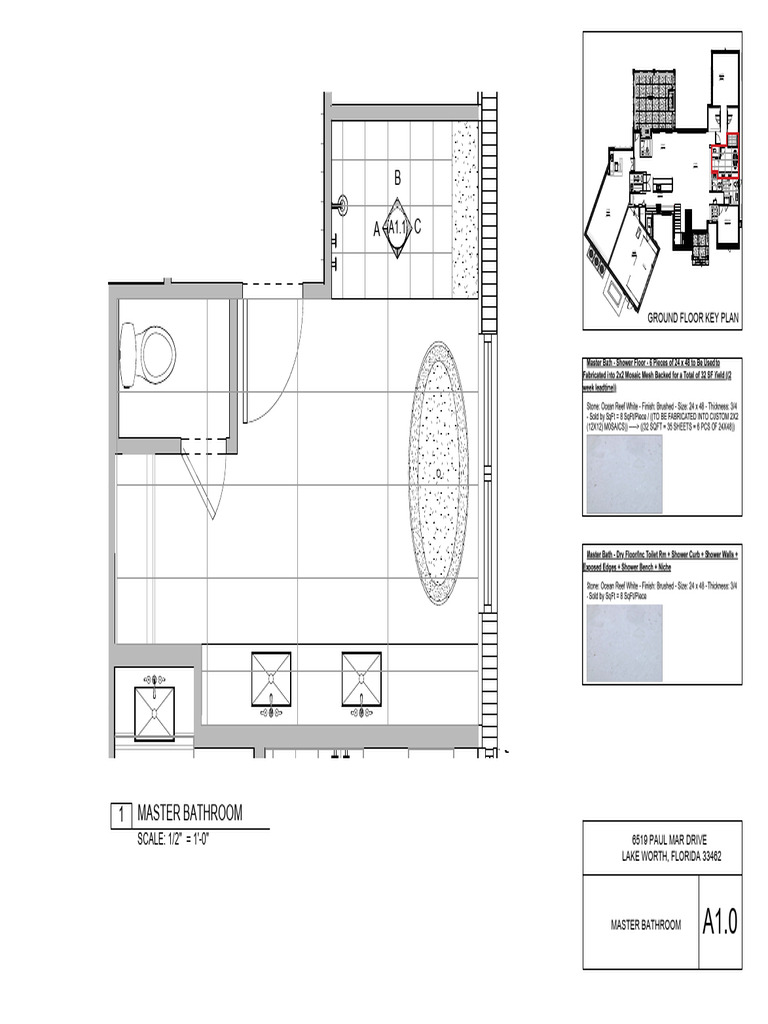 01 MASTER BATHROOM | PDF | Home | Room