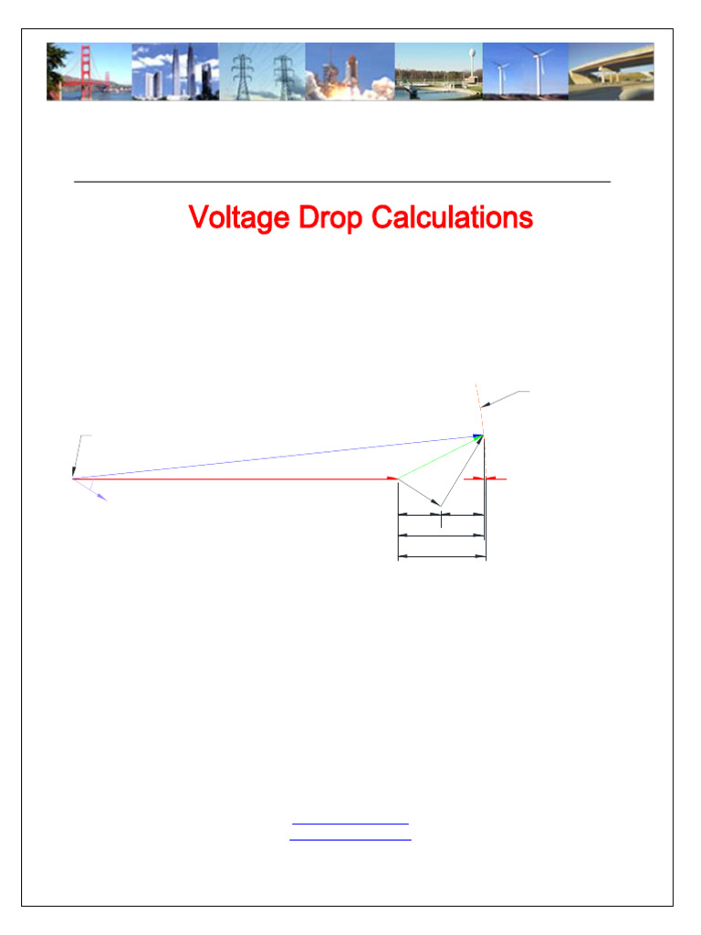 Voltage Drop Calculations Guidance | PDF | Electrical Impedance ...