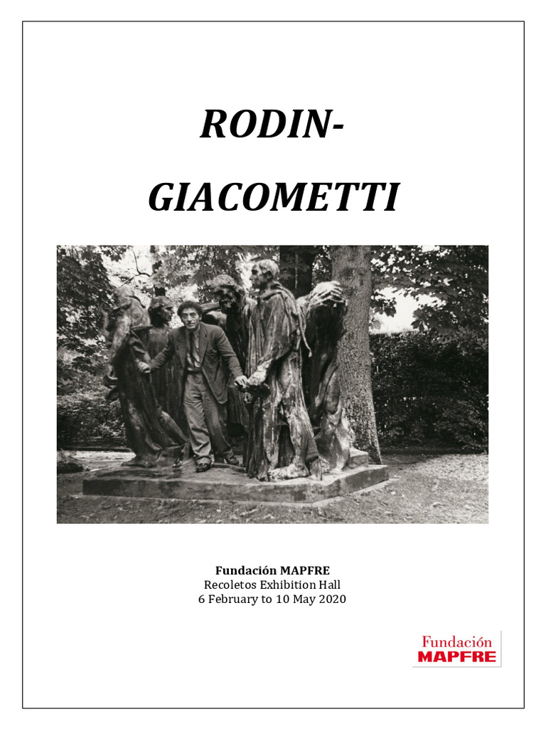 Press Kit - Rodin-Giacometti | PDF