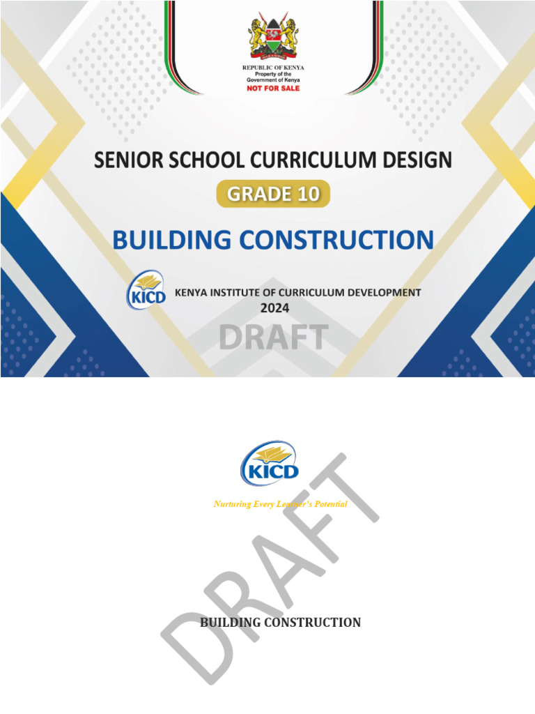 Unlocked Building Construction Grade 10 June 2024 | PDF | Learning ...