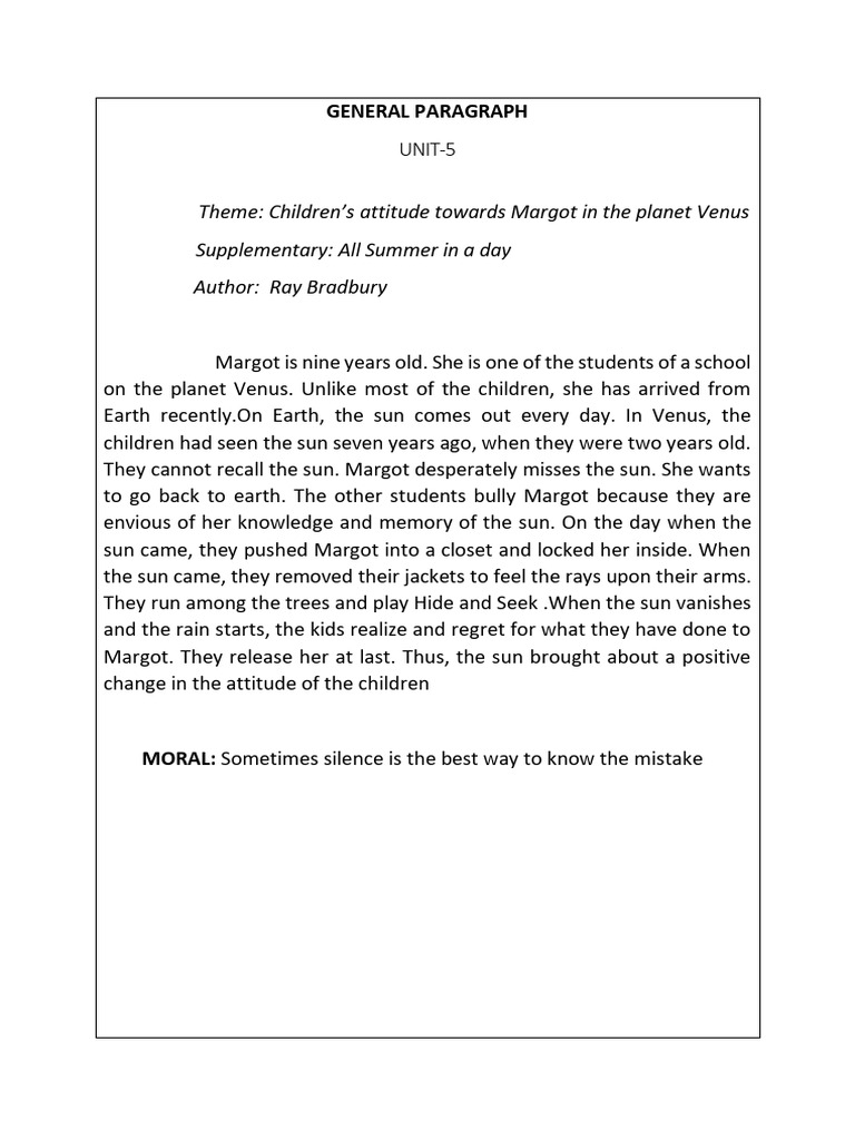 General Paragraph1 | PDF