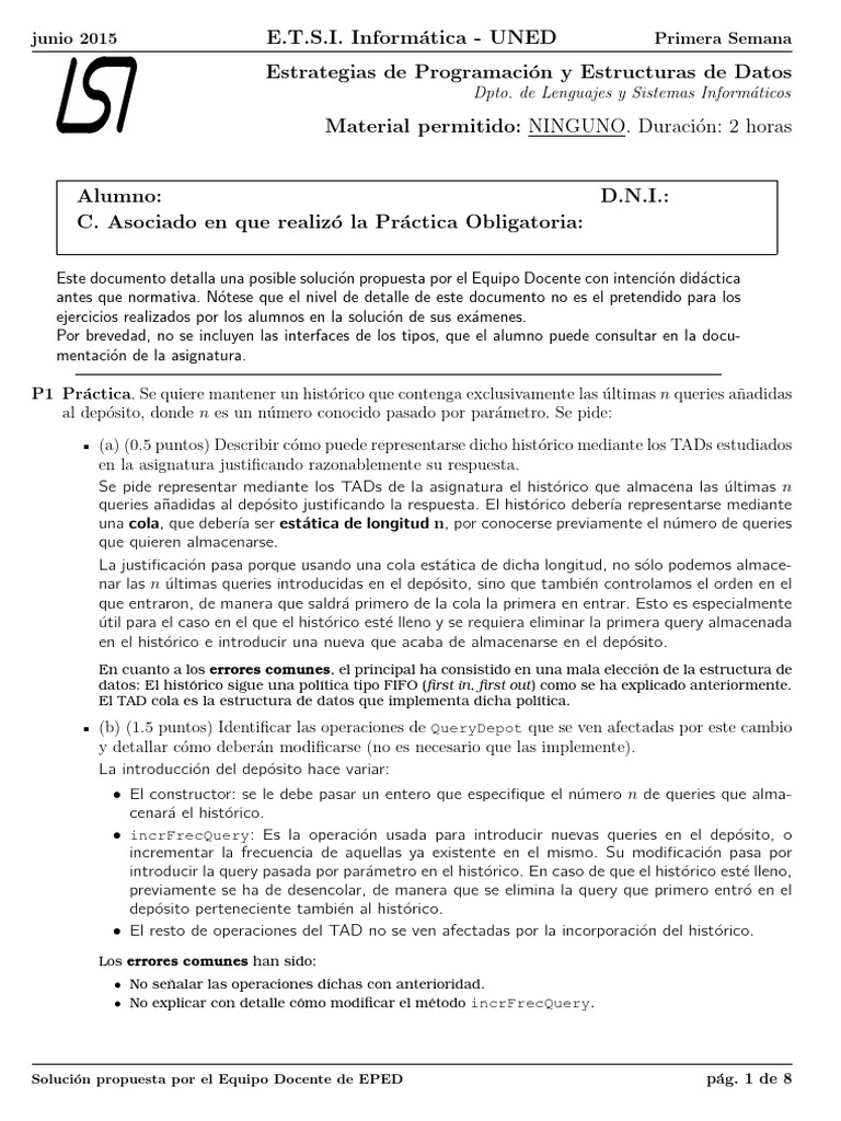 2015 Jun 1 S | PDF | Constructor (Programación Orientada a Objetos ...