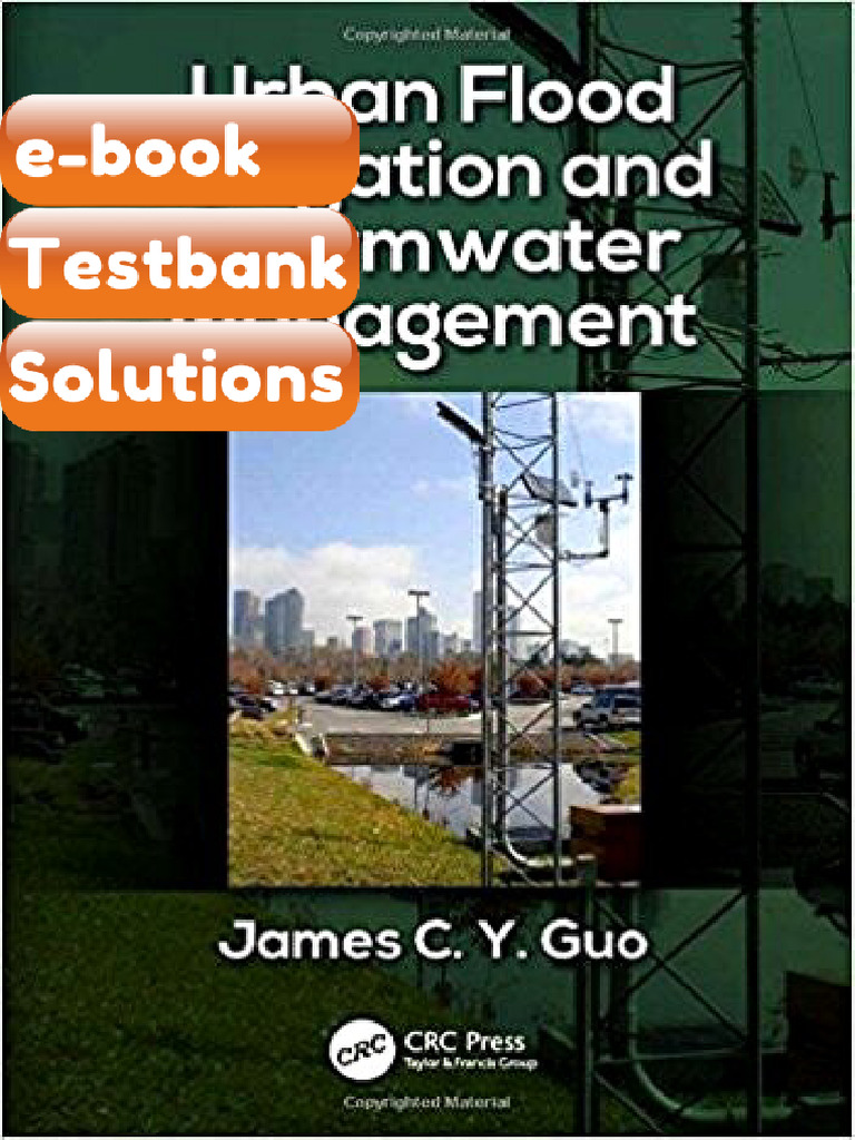 Testbank Urban Flood Mitigation and Stormwater Management 1st Guo E ...