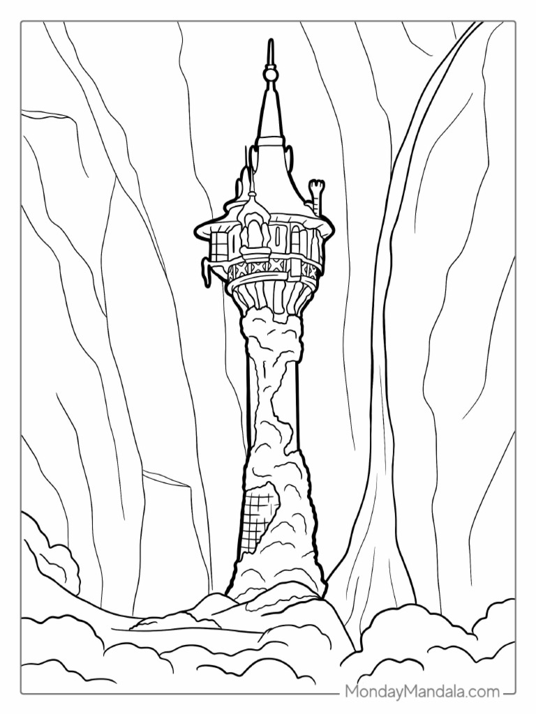 Tangled Colouring Book | PDF