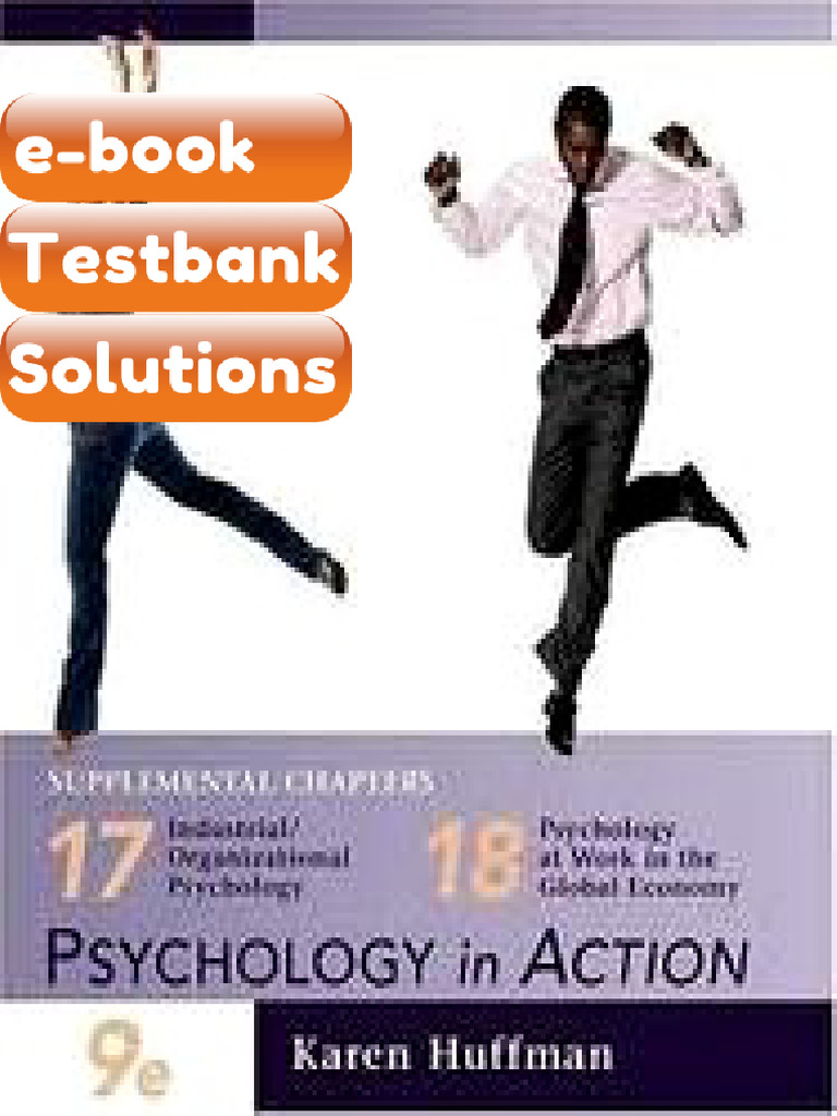 Testbank Psychology in Action Huffman 9th Edition E-book Solutions ...