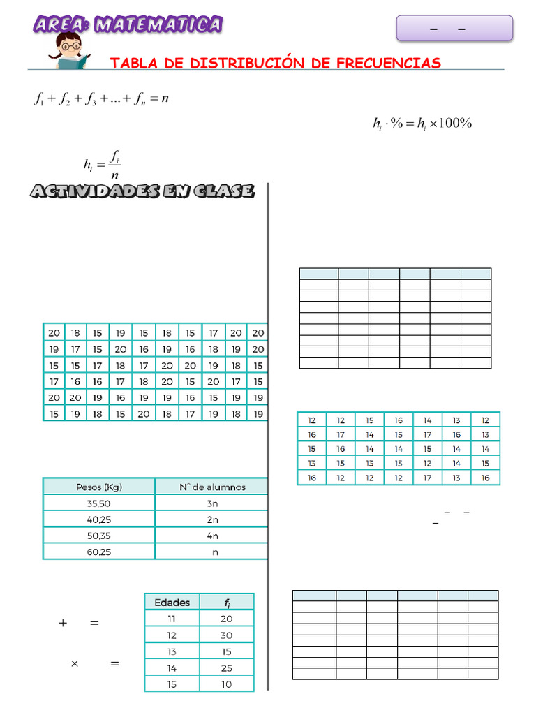 30 Tabla de Frecuencias | PDF